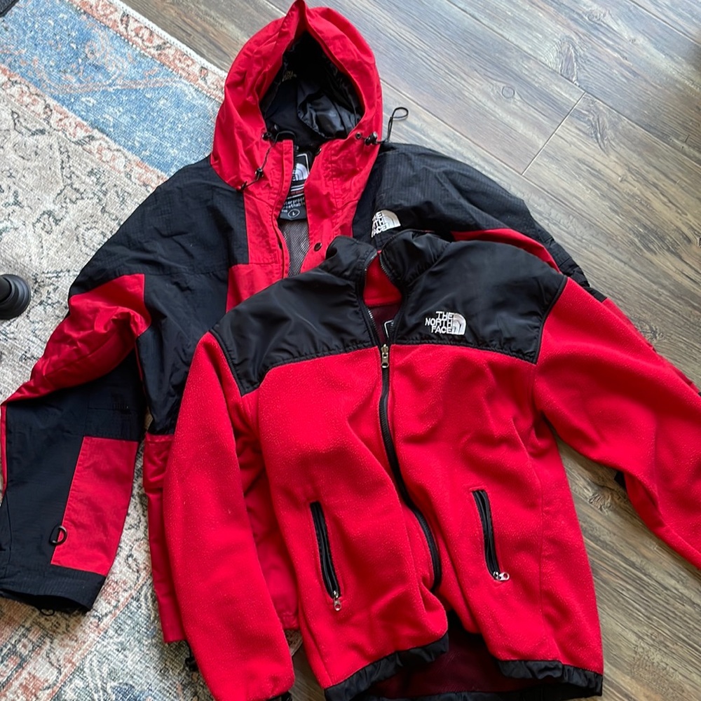 Vintage NorthFace Jacket Set